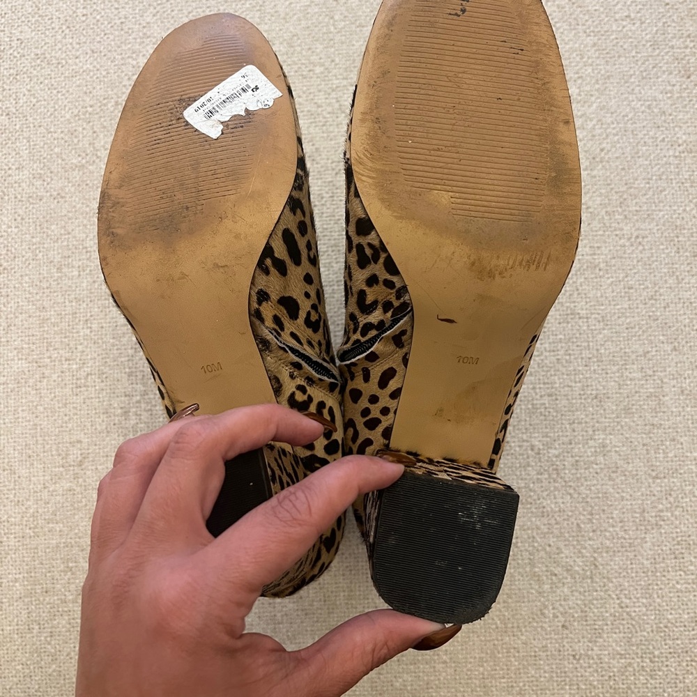 Halogen Leopard booties - Picture 4 of 6